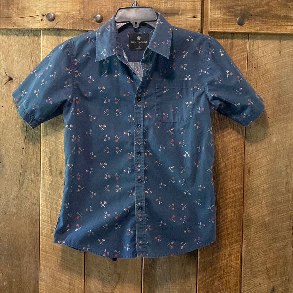 Boys button up